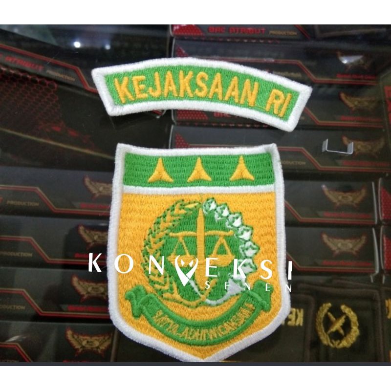 LAMBANG KEJAKSAAN RI BORDIR/BADGE