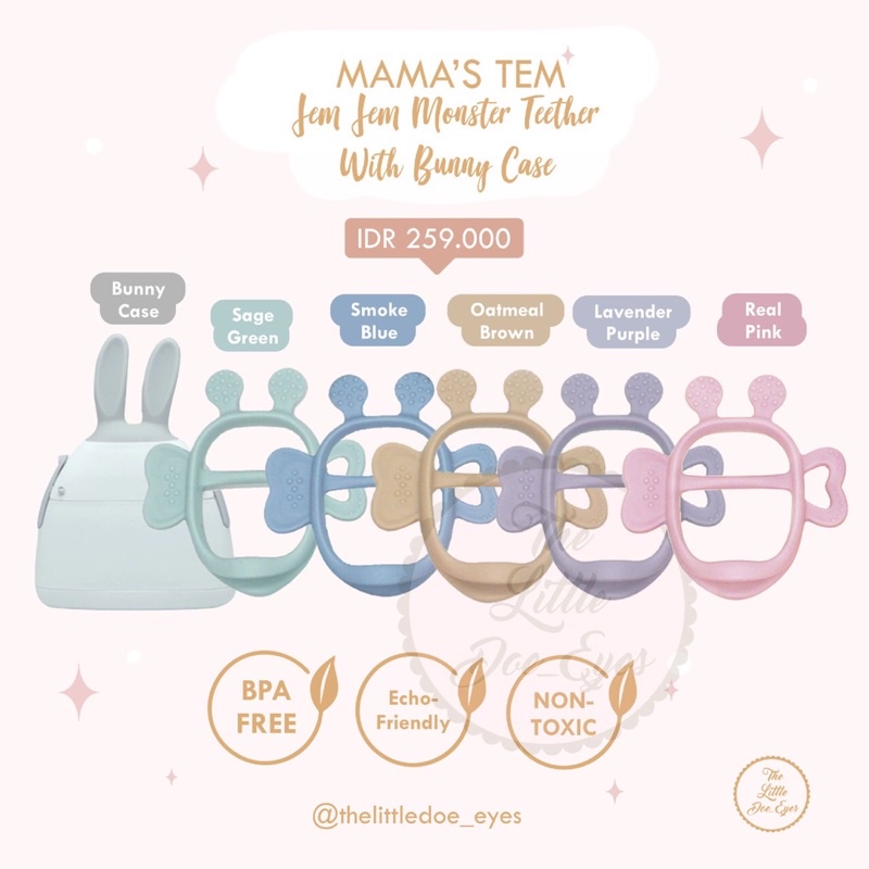 [READY] Mama’s Tem Jemjem Monster Teether