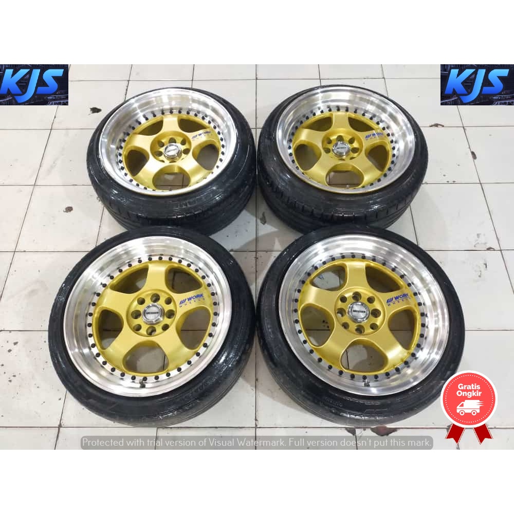 Velg second model WORK MEISTER R17X8,5/9,5 H8X100/114 ET30/20