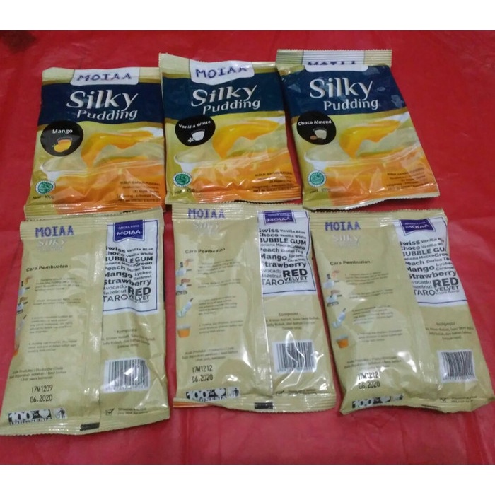 

INSTANT-CAMILAN- MOIAA PUDING SUTERA/SILK PUDING 100 GR -CAMILAN-INSTANT.