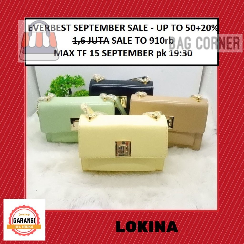 BagCorner - Tas Everbest Wanita original selempang bahu seri LOKINA 100% ORIGINAL SALE