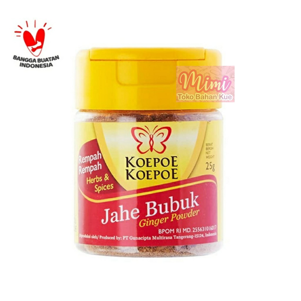 

Jahe Bubuk 25gr Koepoe Ginger Powder