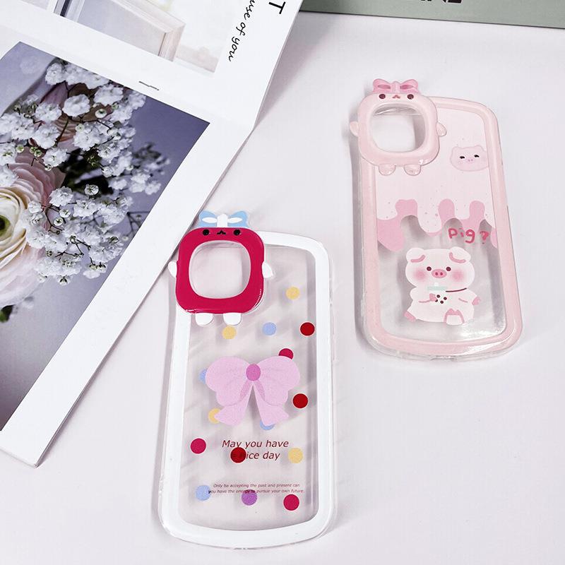 Case Pelindung Motif Kartun Monster Perempuan Untuk IPhone X 11 Xr s13