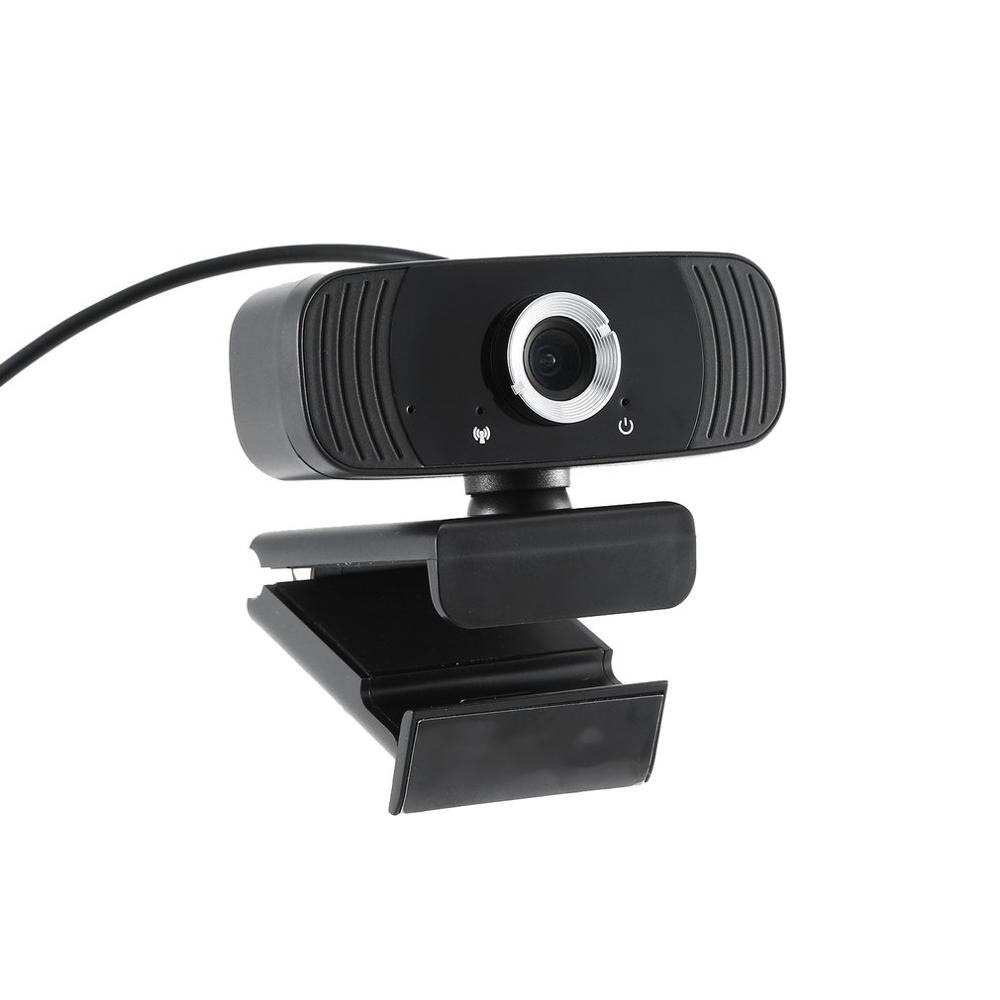 Taffware HD Webcam Desktop PC Laptop Video Conference 1080P with Microphone  B3 - Black