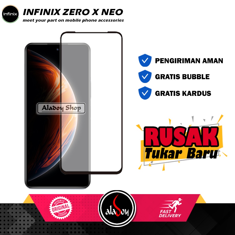 Tempered Glass INFINIX ZERO X NEO Anti Gores Layar Screen Protector