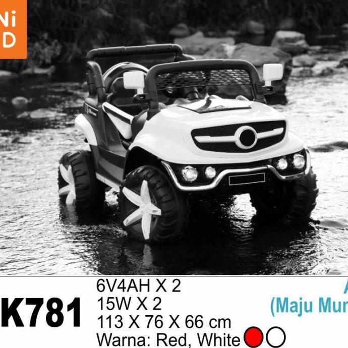 Mobil Aki Anak Jeep Mini Unimog