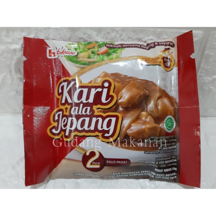 

House Kari ala Jepang 50gr