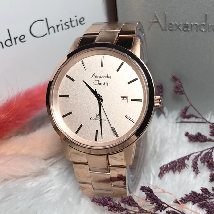 Jam Tangan Pria Alexandre Christie AC 8645 / AC8645 Original Garansi Resmi
