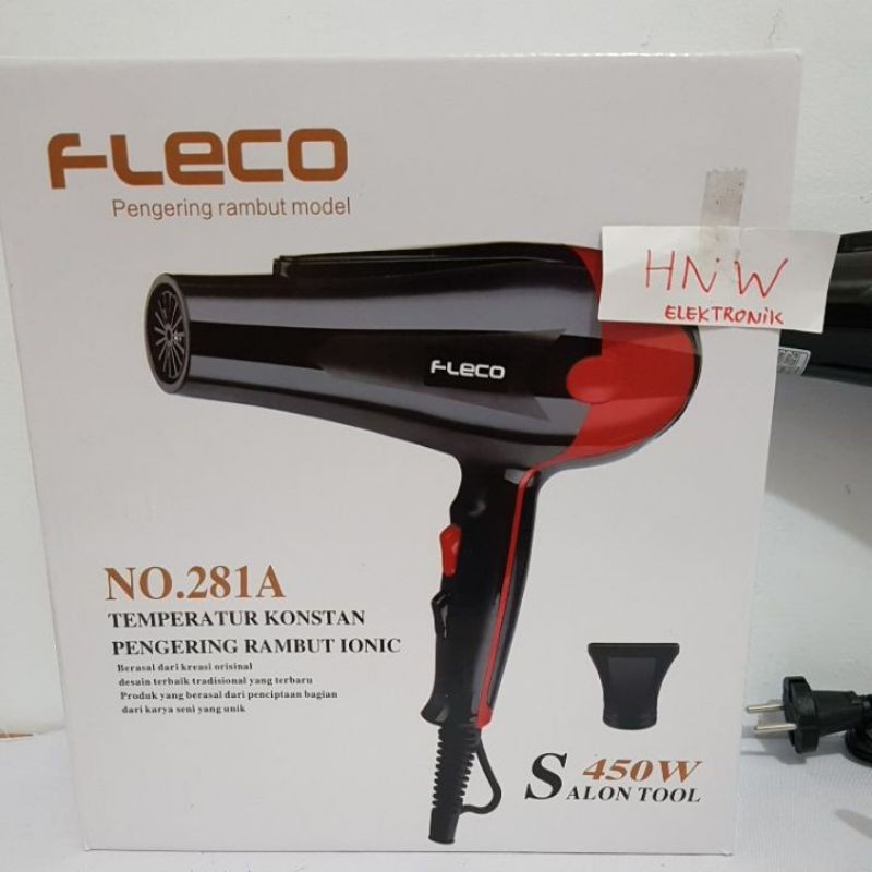 COD hair dryer pengering rambut hairdryer Fleco 281A  450 watt