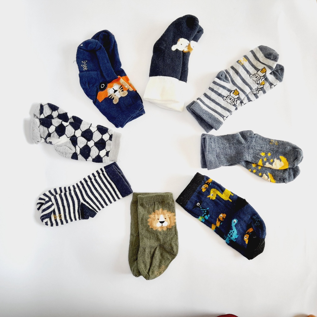 Kaos Kaki Bayi Newborn  [Random] Laki-Laki Perempuan Kaos Kaki Bayi Cowok Cewek