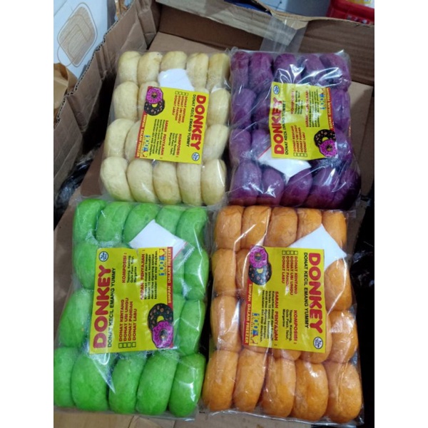 

Donat Donkey free Gula bubuk