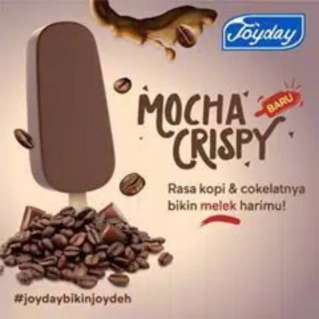 

JOYDAY Ice Cream Mocha Crispy (1 karton = 35 pcs)