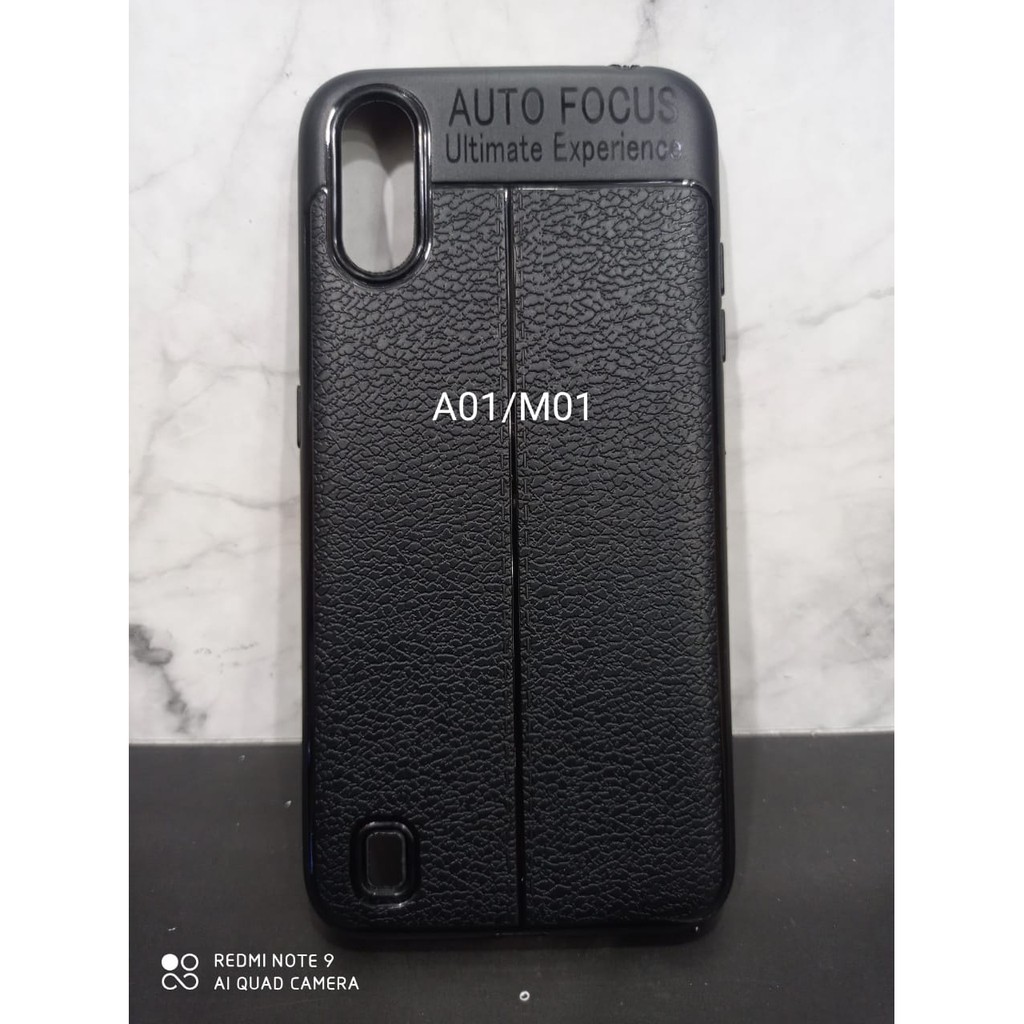 Soft Case Auto Focus Samsung A01 M01 - Soft Case Hitam