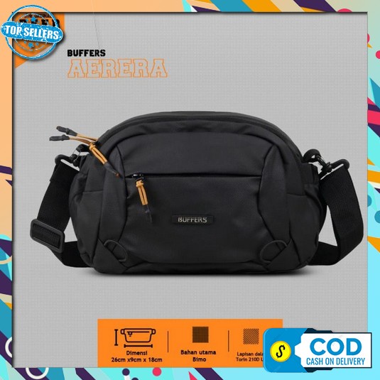 Slingbag Waterproof Trendy Tas Selampang Keren Tas Mini Cowok Terbaru  Tas Selempang Pria Buffers Ae