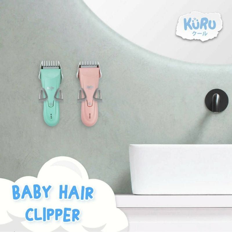 Kuru Baby Hair Trimmer Baby - Kuru Alat Cukur Rambut Bayi - Electric Hair Clipper - Mesin Potong Rambut Elektrik