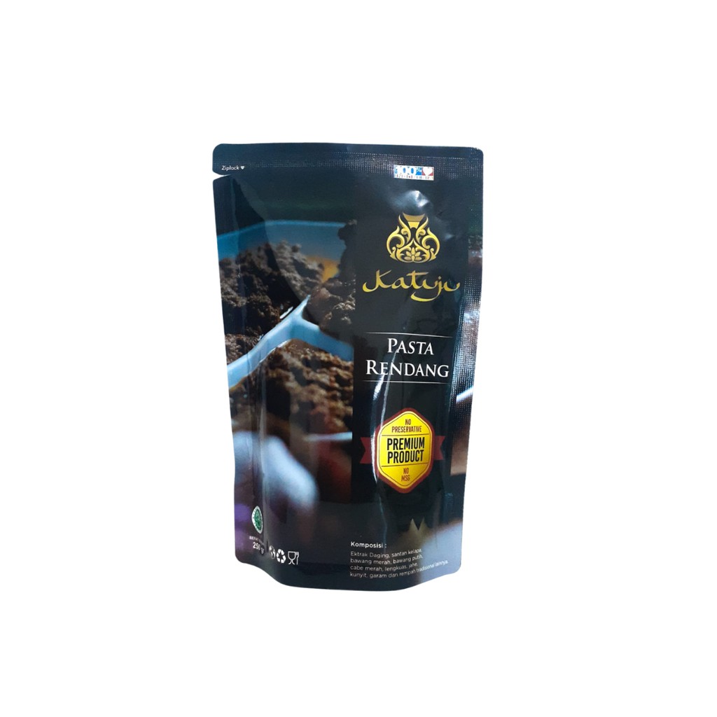 

Katuju Pasta Praktis untuk bumbu masak Rendang (200gr)