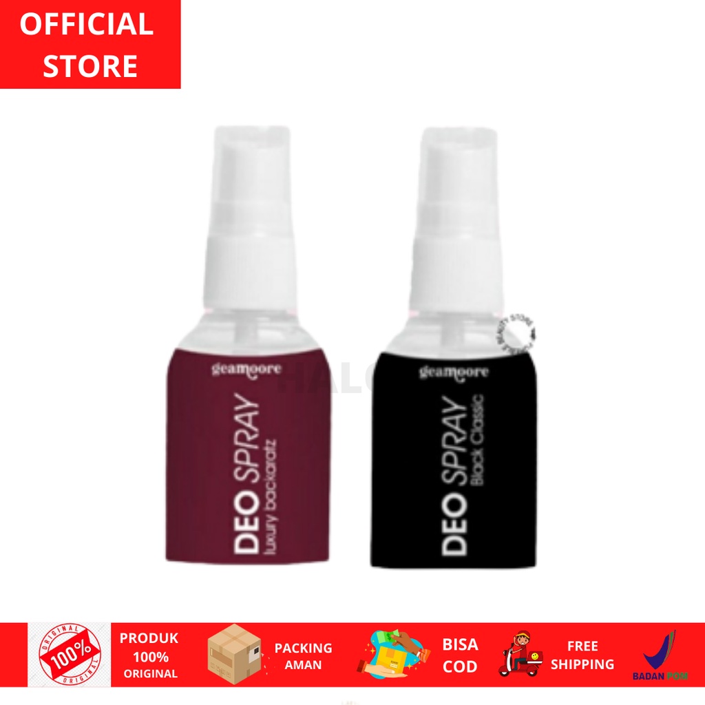 [BUY 1 FREE GIFT] Deo Spray Geamoore I Deodoran Geamoore I Deodorant Geamoore I Geamoore Deo Spray W