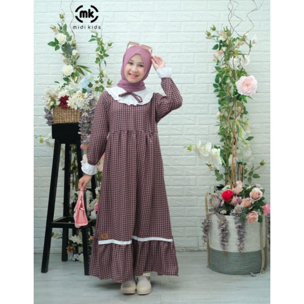 Gamis anak Feisya Midi Kids