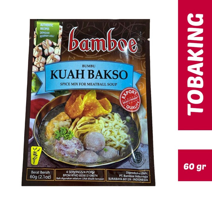 Jual Bamboe Kuah Bakso Bumbu Instan Shopee Indonesia