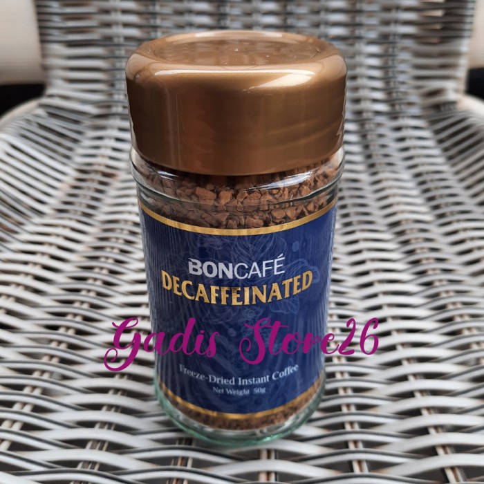 

BONCAFE DECAF 50 GR DECAFFEINATED FREEZE DRIED INSTANT COFFEE