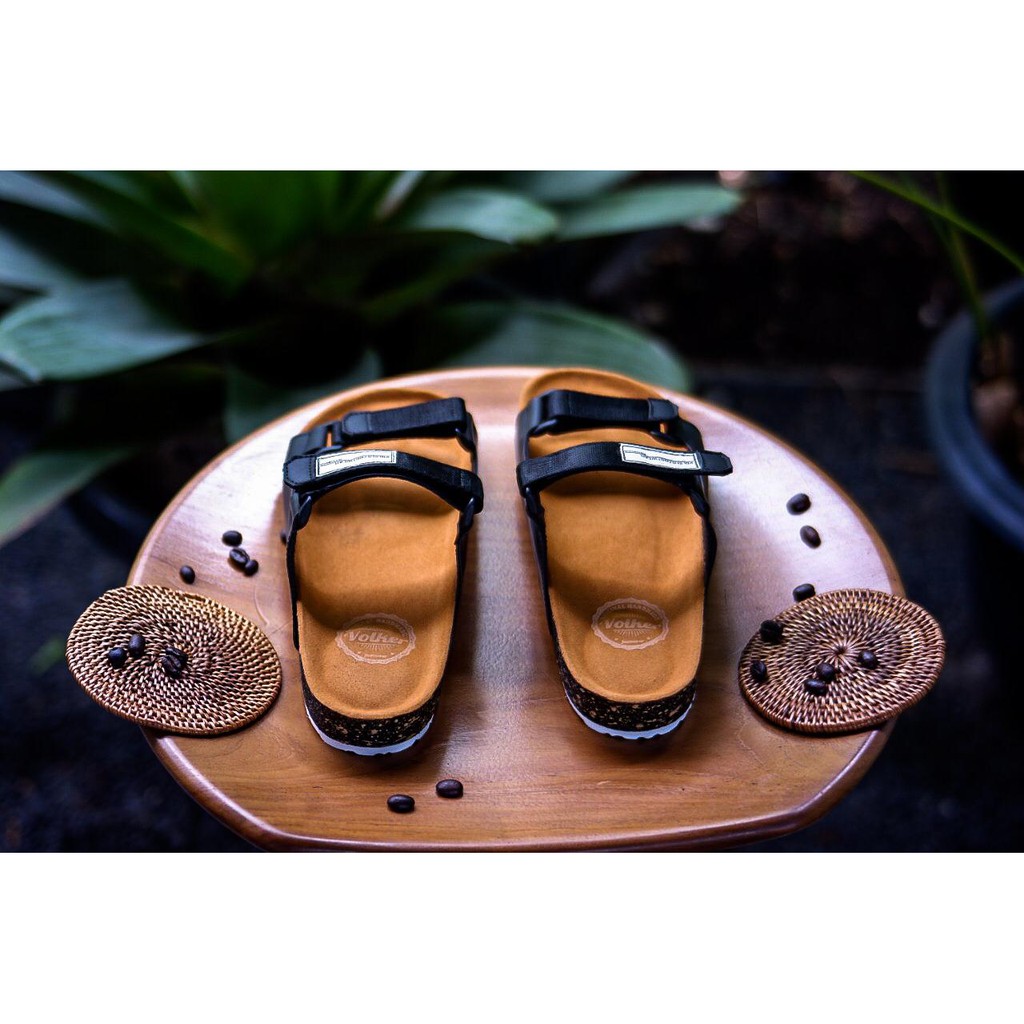 SANDAL KASUAL PRIA / WANITA VOLKERFOOTWEAR ART SUNNY BALCK