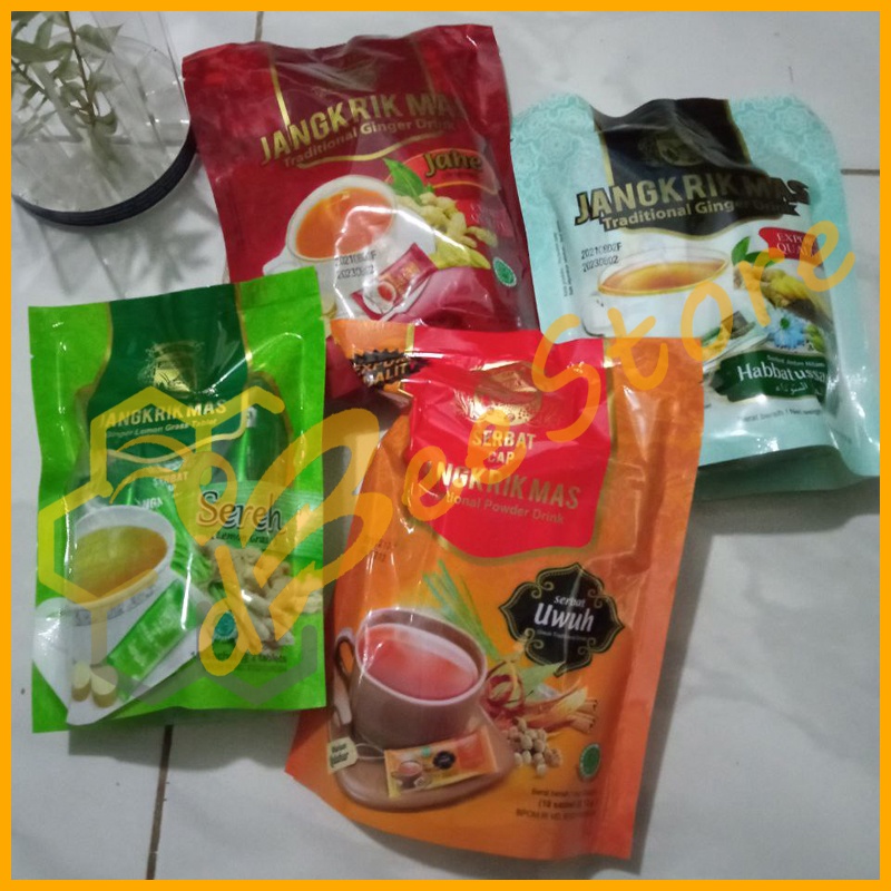 

Wedang Serbat Jangkrik Mas Minuman Herbal Sehat Jahe Uwuh Sereh Jinten Hitam Habbatussauda