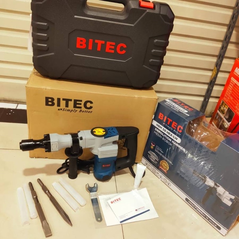 jack hammer bitec demolition hbm 50 hex