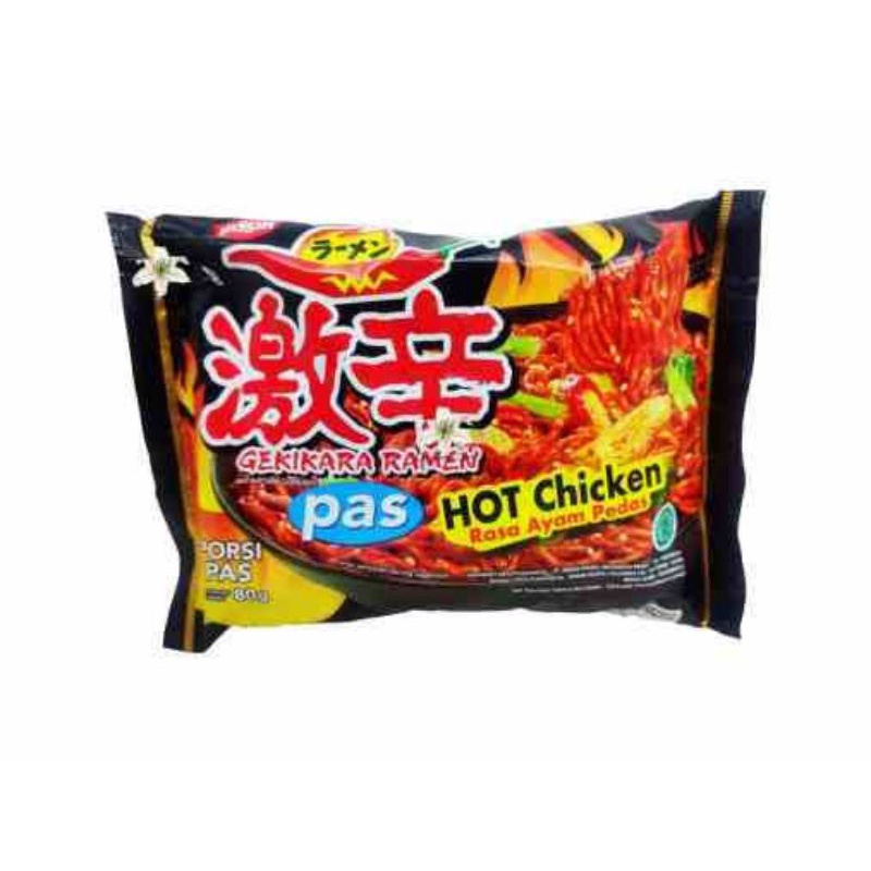 

Nissin Gekikara Pas Hot Chicken 80 Gr