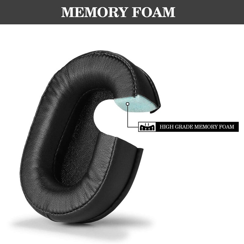 Oval Foam Pad Busa For ATH MSR7 M50X Sony MDR V6 7506 1RBT 1A