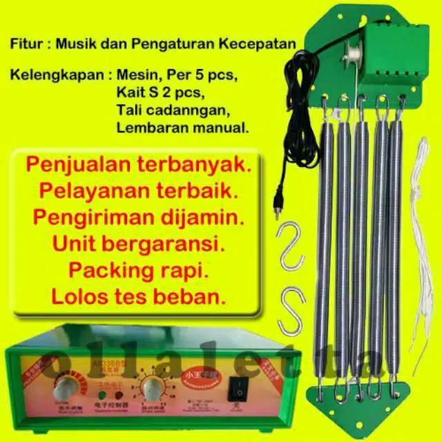 TERMURAH. PAKET Ayunan Listrik. Segitiga dan sarung. Mesin ayunan listrik elektrik bayi otomatis