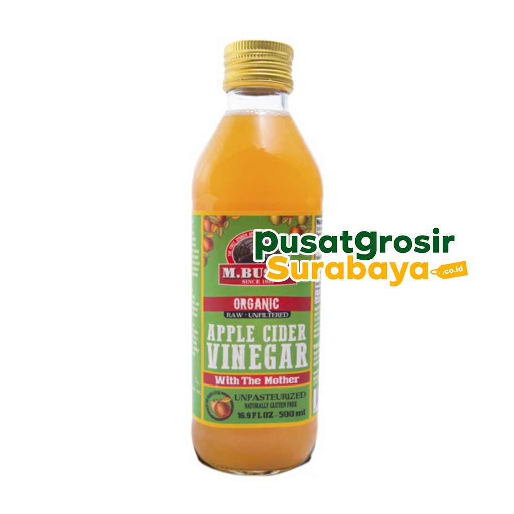 

Cuka Apel M Busto Apple Cider Organic Vinegar 500ml