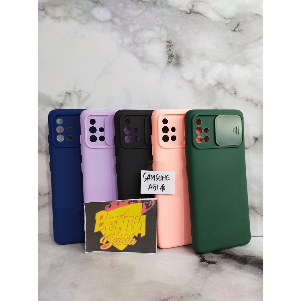 CASE SAMSUNG A73 5G // SOFTCASE SLEDING KAMERA PLUS SLOT CARD SAMSUNG A73 5G - BD