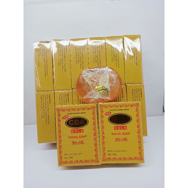 Sabun Dr Gold CDA 50g Original 12 Pcs