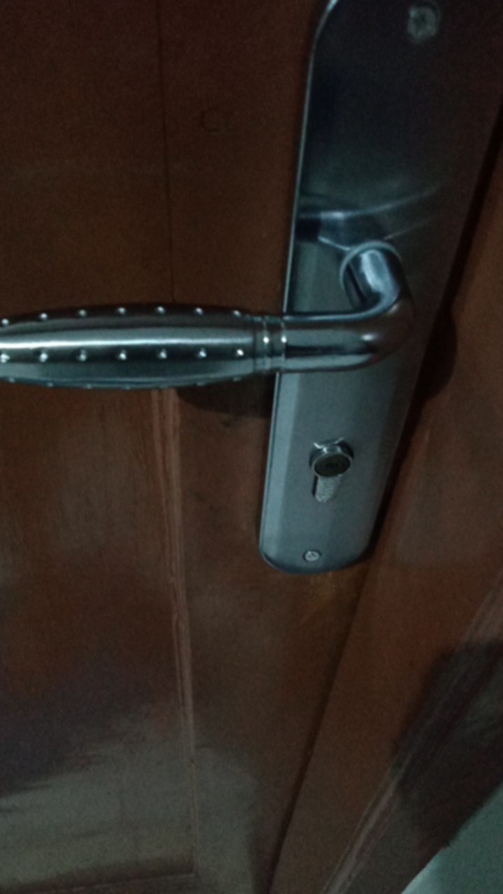 Handel Pintu Rumah / Handle Pintu Murah / Handel Plat Besar Jass 9011 Sn/gp