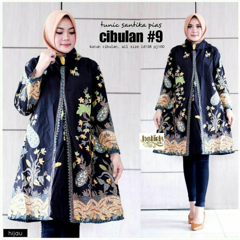 TUNIK BATIK PEKALONGAN TERLARIS CIBULAN 009