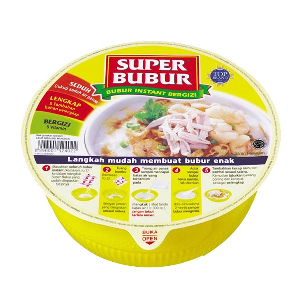 

SUPER BUBUR AYAM CUP 64g