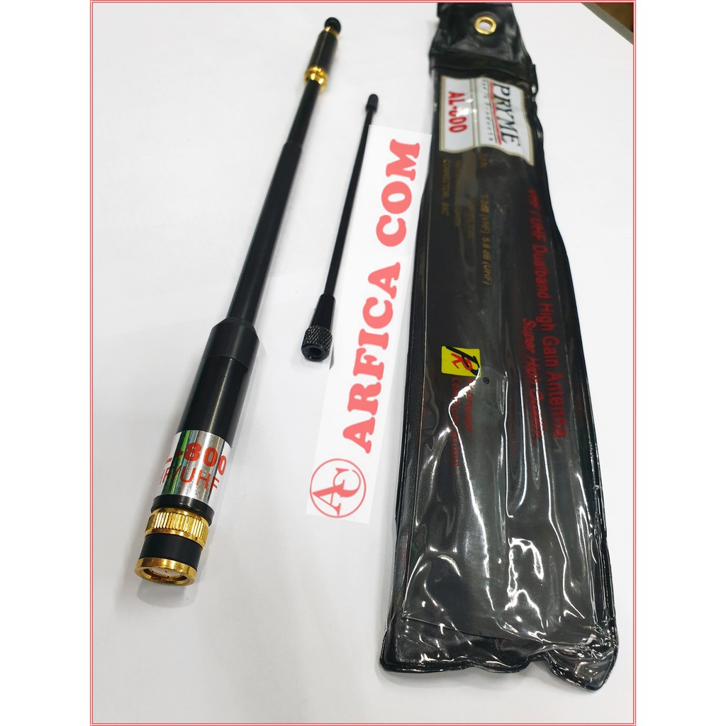 ANTENA HT ICOM V80 V8 V85 V86 ANTENNA HT ALINCO DJ 196 DJ W18 PRYME AL-800 BNC TU2T