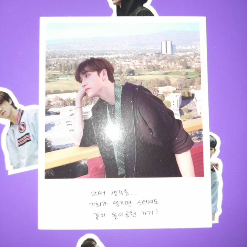 [BOOKED] polaroid bangchan go live