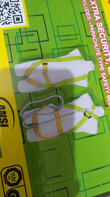 Nankai Safety Belt - Sabuk Safety Harness Full Body Single Hook Besar - Sabuk Keselamatan