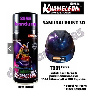 Samurai Paint T901 KHAMELEON BIRU  Cat  Semprot 3D warna  