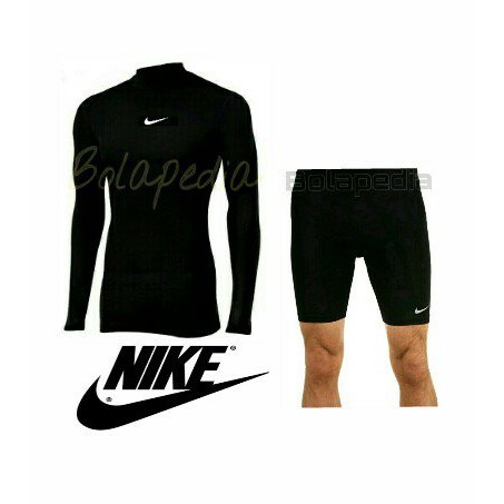 SUPER SALE  Paket Baselayer longsleeve lengan panjang singlet + Celana training manset nike