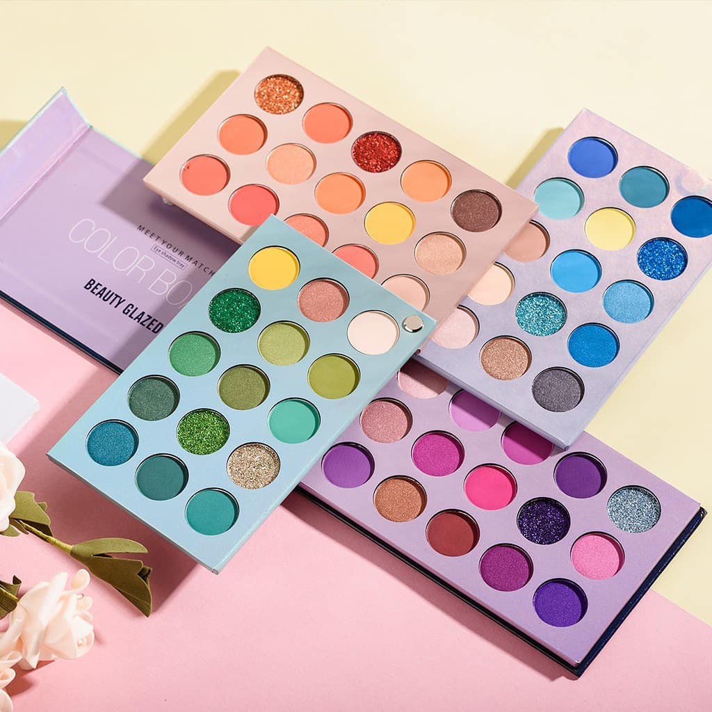 (READY &amp; ORI) Beauty Glazed Color Board 60 Colors Eyeshadow Pallete - B72 B 72