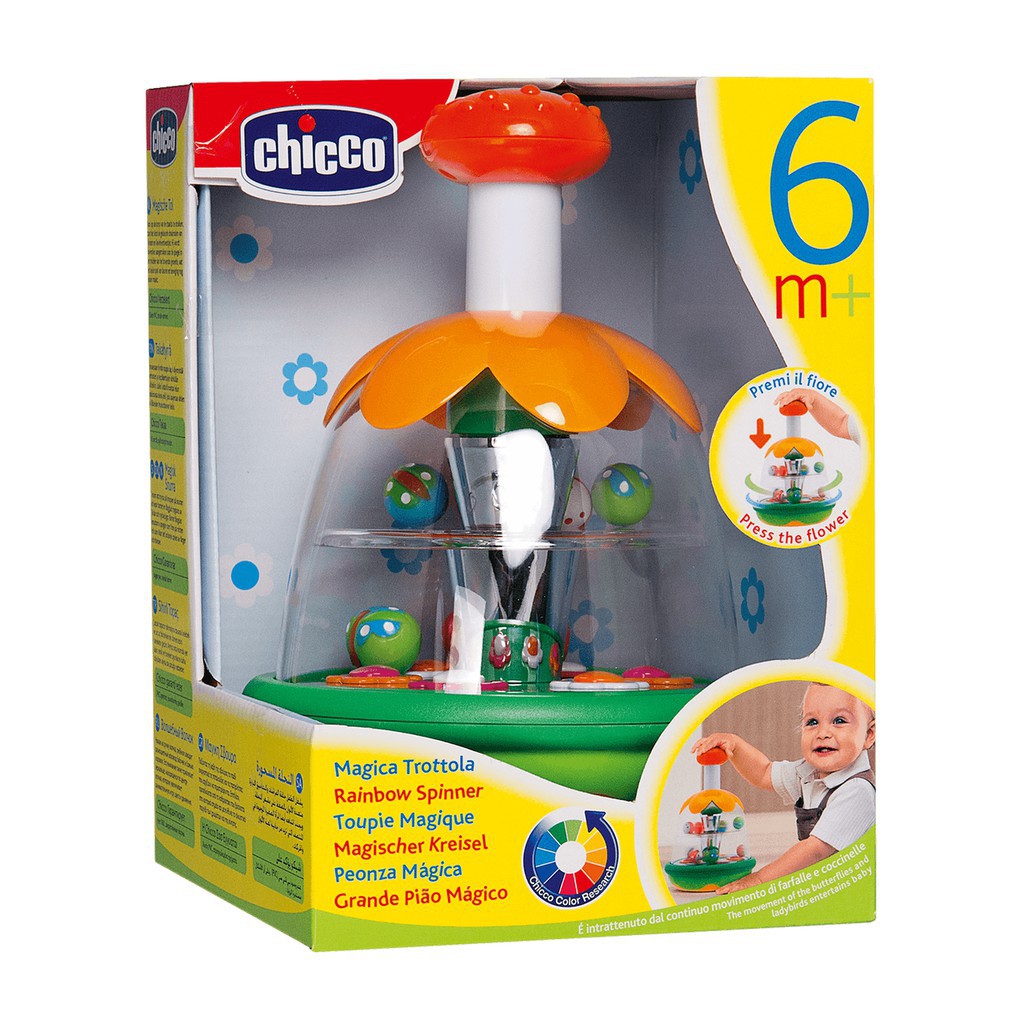 Chicco Rainbow Spinner / Mainan Bayi 6m+