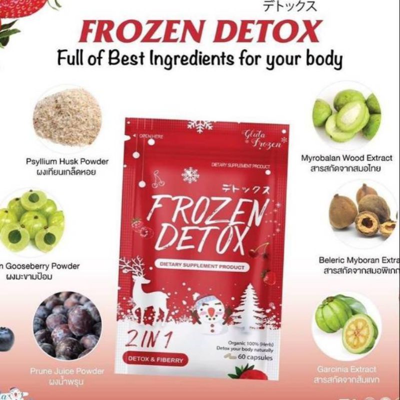 Frozen Detox Pelangsing Badan Forzen Detok Penurun Berat Badan Obat Diet Ampuh