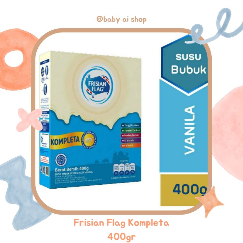 Frisian Flag Kompleta Vanila 400gr
