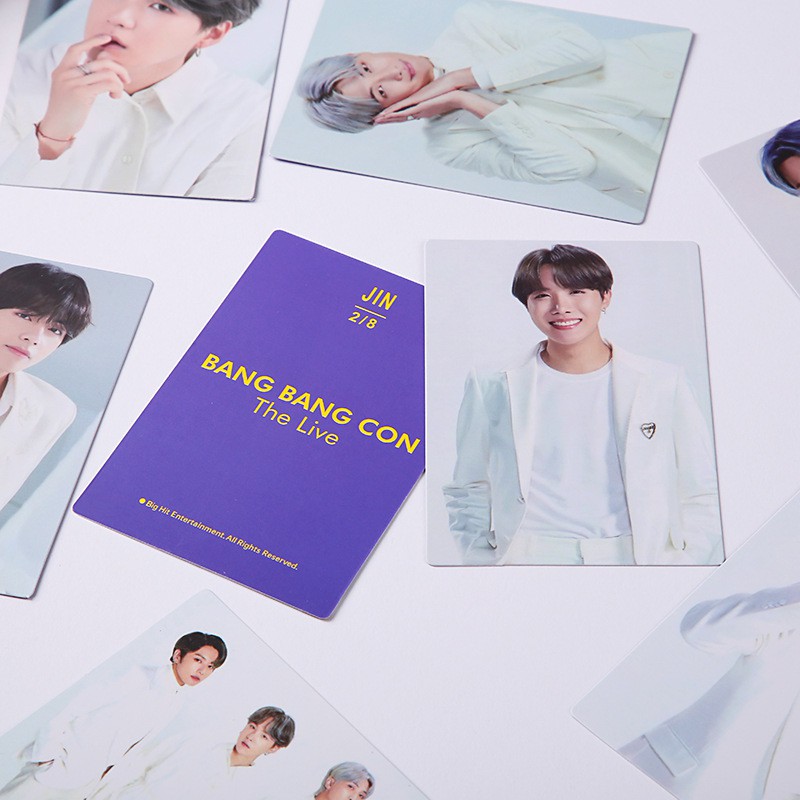 [BS] BISA COD 8pcs Photo Card Bang Bang Con The LIVE BTS BT21 KPOP - KP641