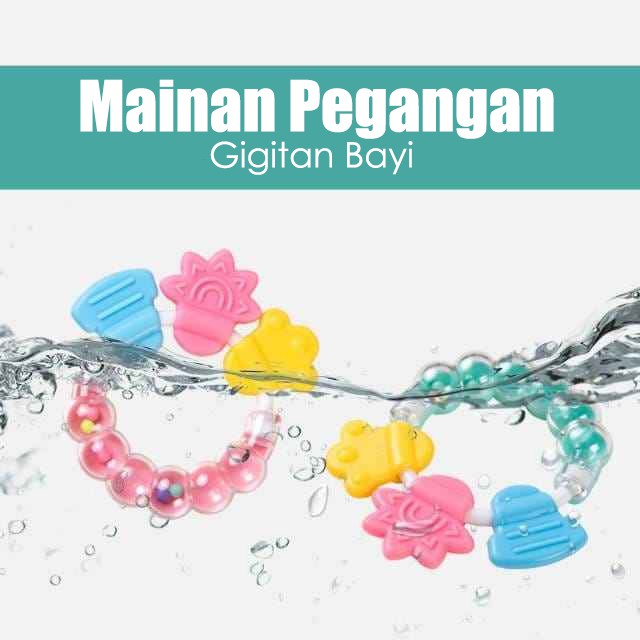 MAINAN PEGANGAN &amp; TEETHER BAYI  Kerincingan Rattle genggam empeng Gigitan Bayi bunyi chn