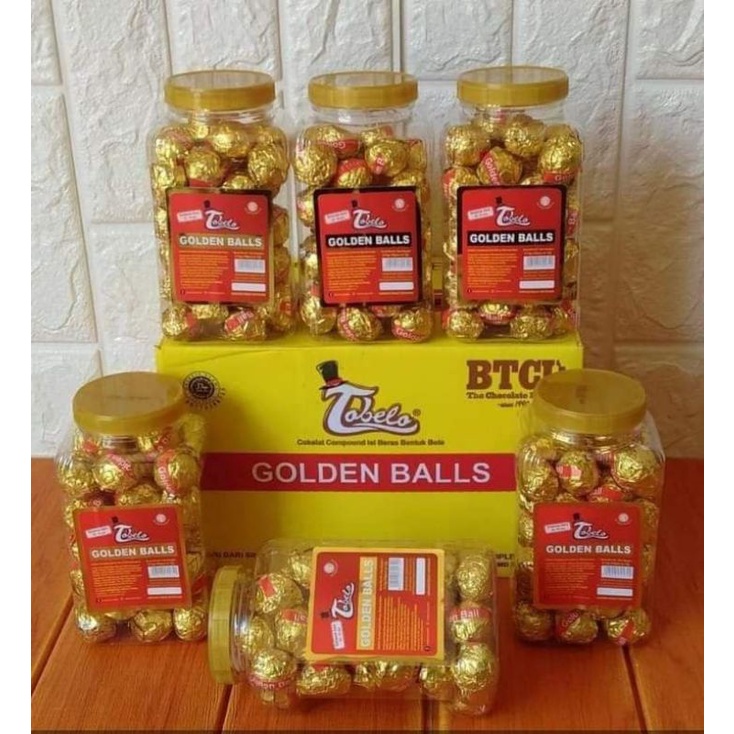 

Coklat Tobelo Golden Ball 6 toples