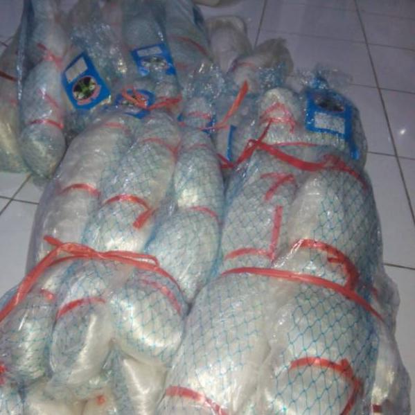 [KODE Z0PTU] Jaring ikan 2 1/2 senar 020 100x100 =6.2m x93mtr