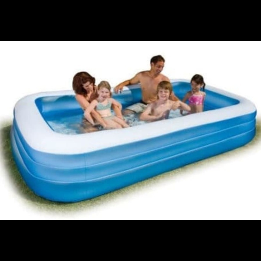 Makassar - Kolam Renang Anak Bestway Rectangular Family Pool 54009 305 x 183 x 56 cm